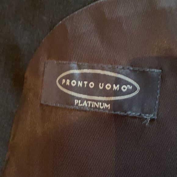 Pronto Uomo Dark Charcoal Suit Jacket - Picture 5 of 6